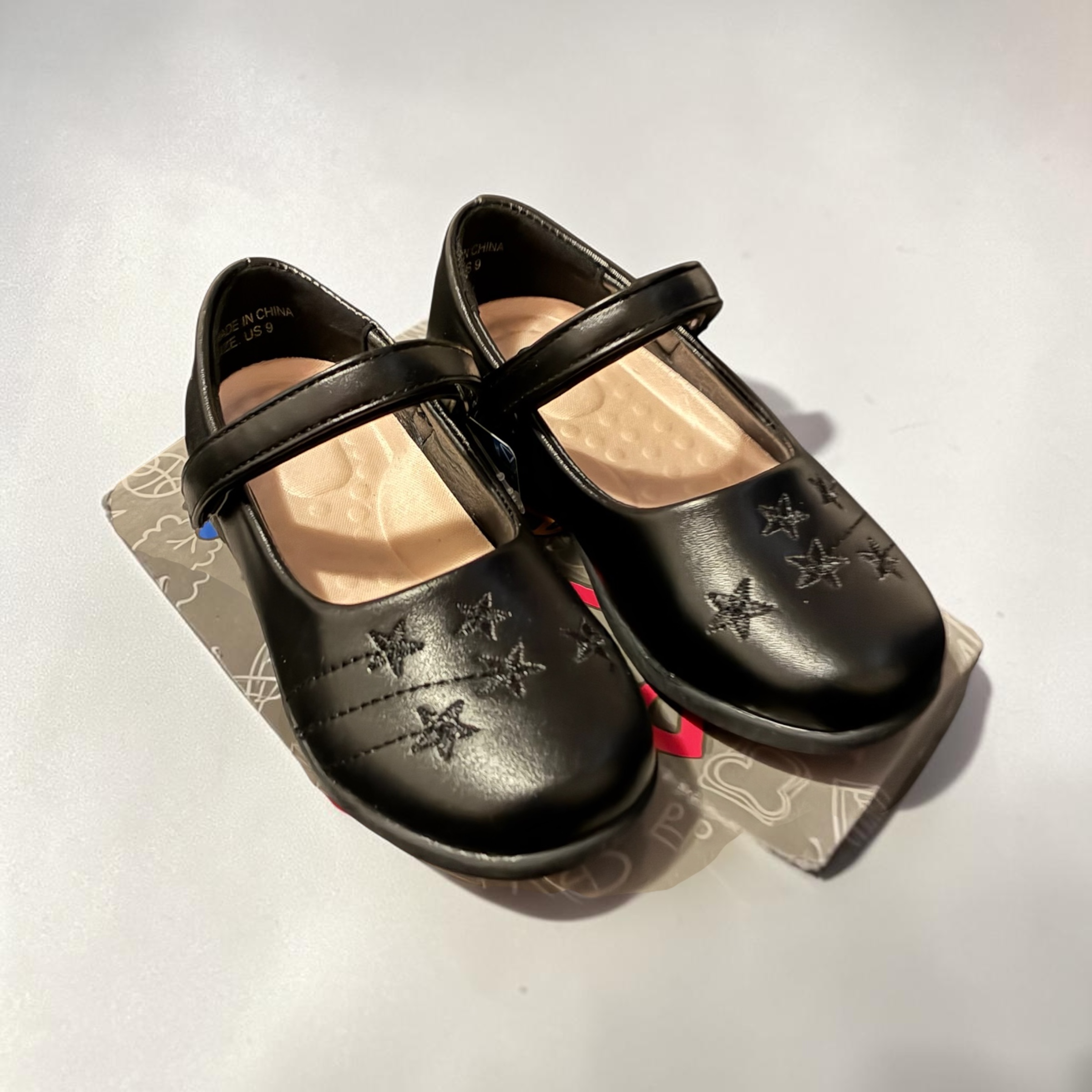 Girls Black Mary Jane Shoes