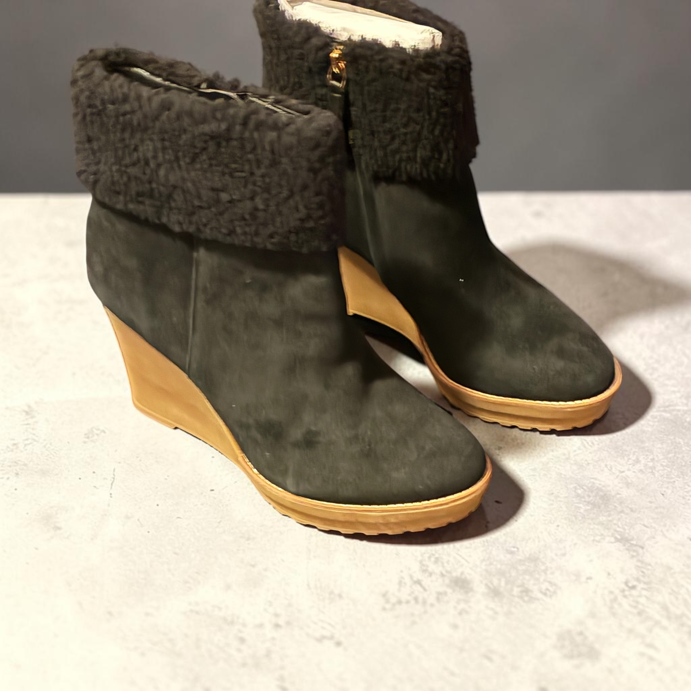 Ralph Lauren Shearling Boots
