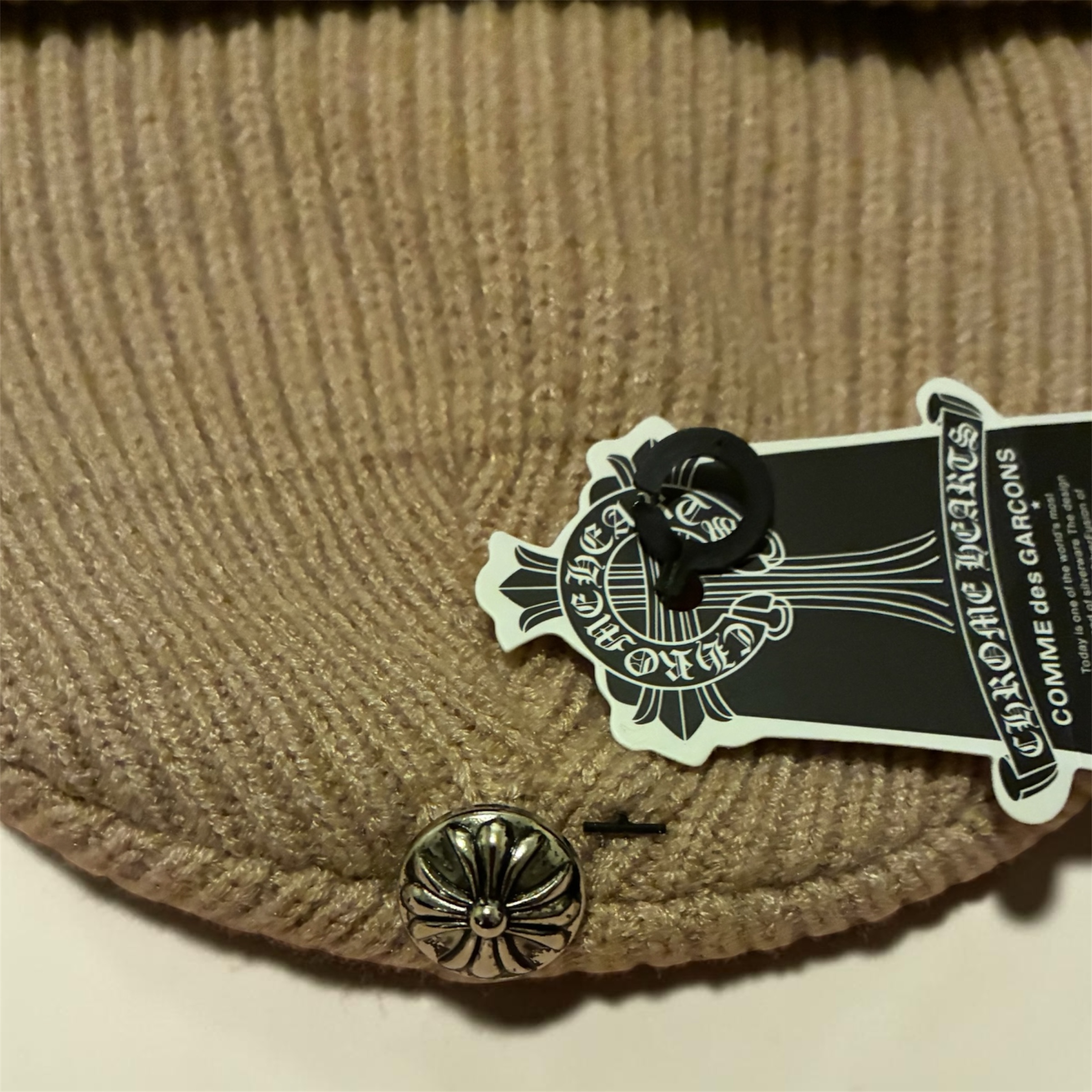 Chrome Hearts Beanie Tag